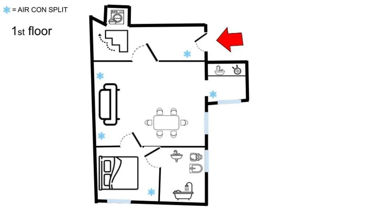 Damasco Penthouse With Terrace Near The Duomo Apartment Florence