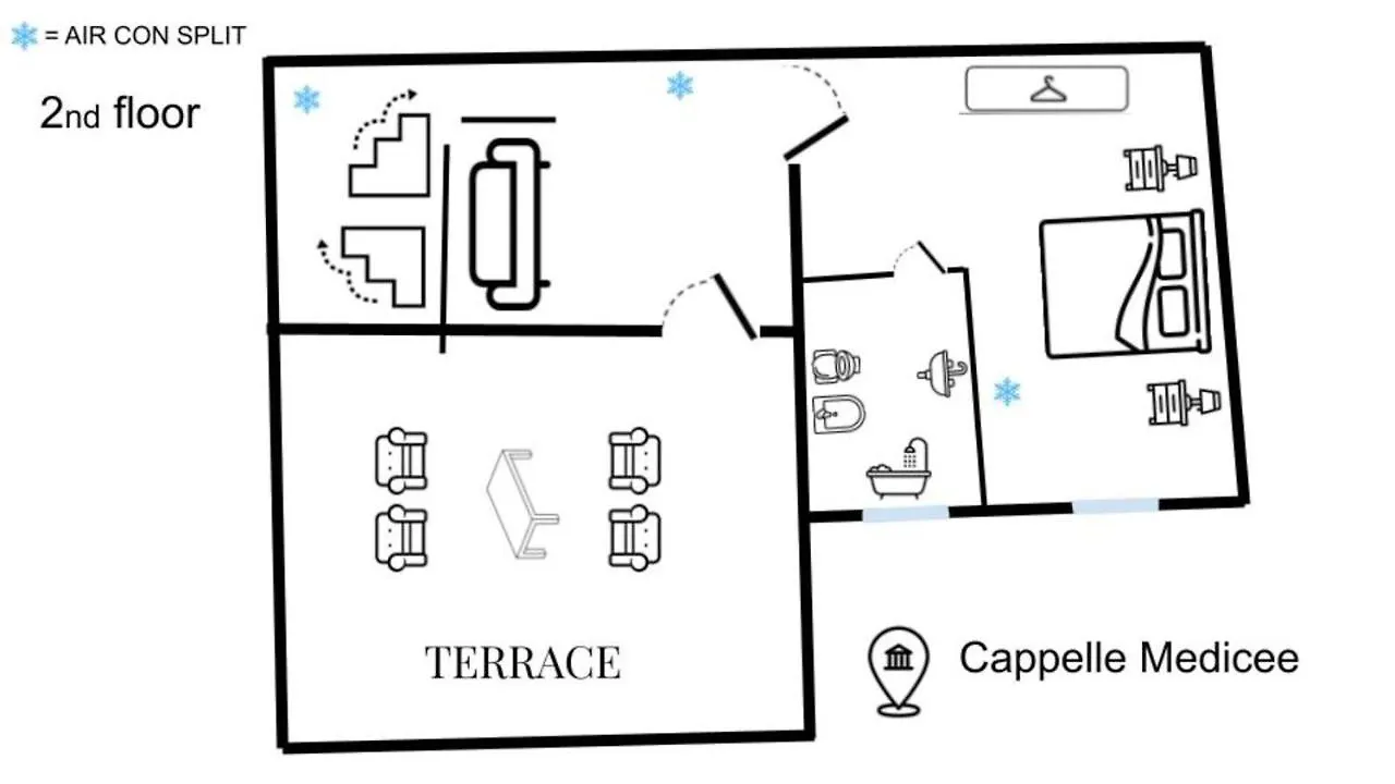 Damasco Penthouse With Terrace Near The Duomo Apartment Florence